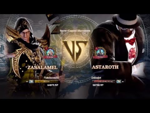 SoulCalibur VI Astaroth (A3) vs Zasalamel (A1) & (S2)