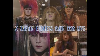 X Japan - Endless Rain - Live 07.01.1992 (Taiji&#39;s Last live) [HD] - English, Greek Subtitles