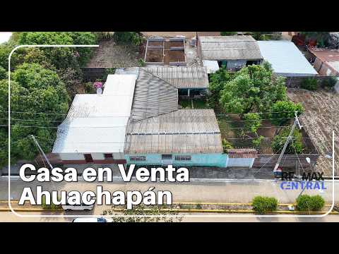 CASA CON AMPLIO TERRENO, EL REFUGIO, AHUACHAPÁN, EL SALVADOR