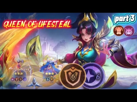 Ruby Queen of Lifesteal enam sinergi stargazer magic chess 