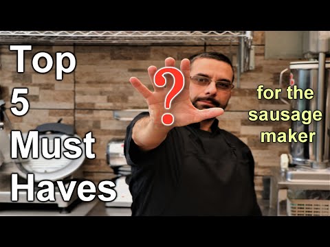 Celebrate Sausage S02E25 - Top 5 MUST HAVES for the home Sausage Maker