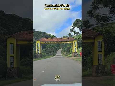 Cambará do Sul-RS nos Campos de Cima da Serra #serragaucha #turismo #viagem #cambaradosul #gramado