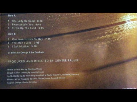 the bassface swing trio/plays Gershwin. B面