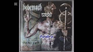 Behemoth - Mysterium coniunctionis (Hermanubis) (Español-Inglés)