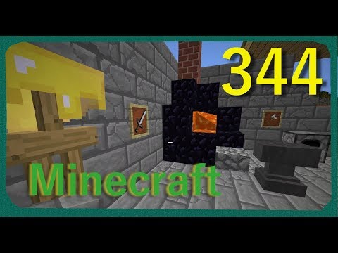 Lets play Minecraft Episode - 344   Blacksmith forge