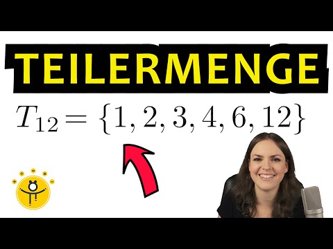 TEILERMENGE bestimmen mit PRIMFAKTORZERLEGUNG– Menge aller Teiler einer Zahl