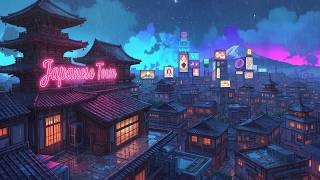 Retro 1980s & 90s 🪞 Nostalgic Japanese Town Ambience & Lofi Hip Hop Beats 🪙 Vibes Lofi Rain Playlist