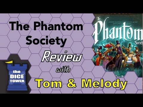 Dice Tower Reviews: The Phantom Society