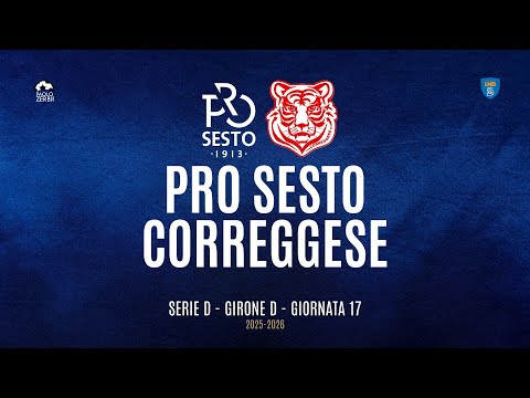 [HIGHLIGHTS] Serie D Group D 25/26 | Matchday 17 | Pro Sesto vs. Correggese