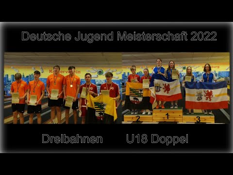Deutsche Jugendmeisterschaft Dreibahnen 2022 - U18 Doppel