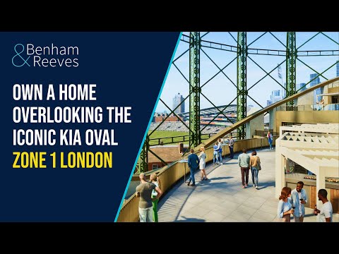 Invest in Oval Village, London - Zone 1 apartments overlooking the Kia Oval Cricket Ground