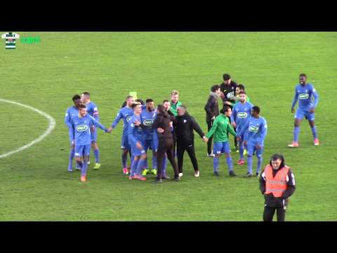 résumé FC Sète 34 Rodez AF 8ième tour CDF 09 12 2108