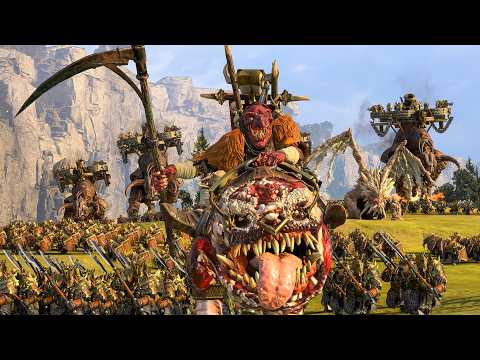 Iron Orcs vs Fists of Hashut - Warhammer Battles