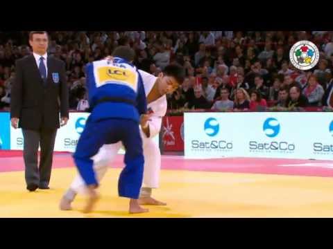 Judo Grand Slam Paris 2013: Tumurkhuleg DAVAADORJ (MGL) - David LAROSE (FRA) Final [-66kg]