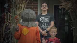 Spirit Halloween Decorates with the Director of Trick&#39;r Treat