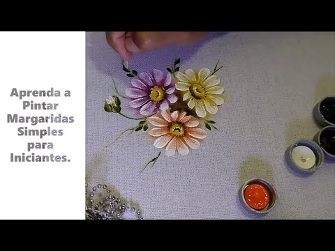 Roberto Ferreira - Learn to Paint Daisies - For Beginners -