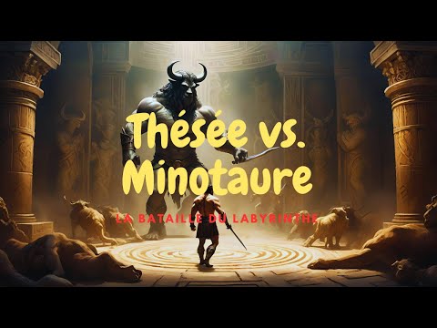Thésée et le Minotaure : La Légende du Labyrinthe Crétois