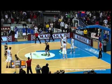 Zadar - Partizan (zadnjih 15 sekundi)