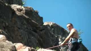 preview picture of video 'Sondrio:palestra di arrampicata loc. Sassella'