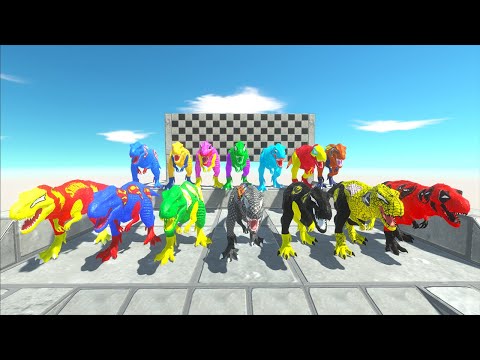 17 T-Rex Super Vip Team Dc Marvel Speed Race Championship Hunting Found Jurassic world evolution 2