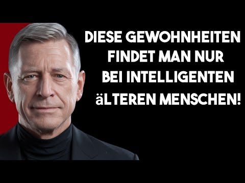 Only highly intelligent older people have these rare habits without knowing it.