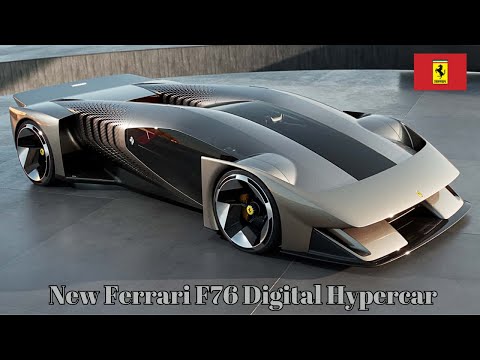 The New Ferrari F76 Digital Hypercar | Ferrari Created Especially for the Digital World