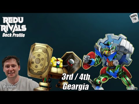 REDU Rivals Vancouver - Top 4 Deck Profile - Machina Geargia