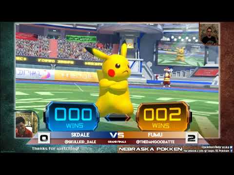 16 SKDale (Randoms/Garchomp) vs Fumu (Randoms/Machamp) - Pokken at Underground - 8/22/17