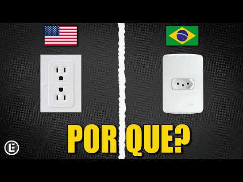 Por que só o Brasil usa Tomada de 3 Pinos? | 4k