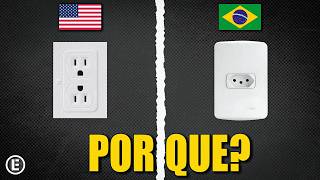 Por que só o Brasil usa Tomada de 3 Pinos? | 4k