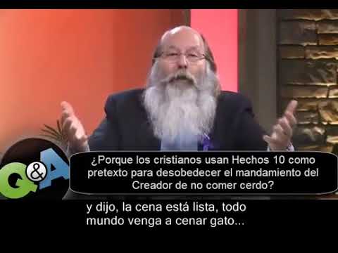 ¿PORQUE LOS CRISTIANOS TOMAN HECHOS 10 COMO EXCUSA PARA COMER CERDO?