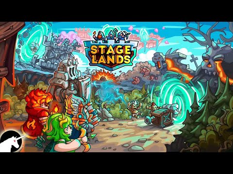 Stagelands eternal defense gameplay - YouTube