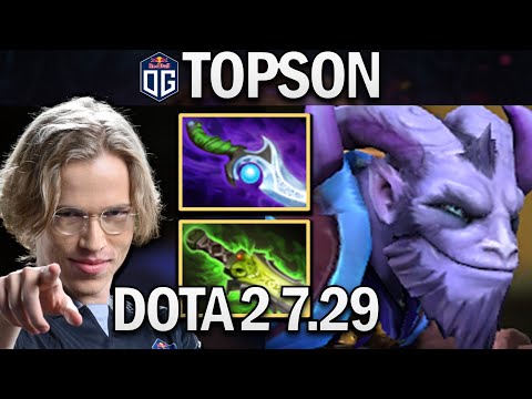OG.TOPSON RIKI WITH ETHEREAL BLADE - DOTA 2 7.29 GAMEPLAY
