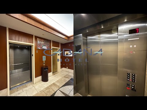 Dover (mb. OTIS) Traction Elevators | Cabana Hotel/Crowne Plaza Hotel | Palo Alto, CA