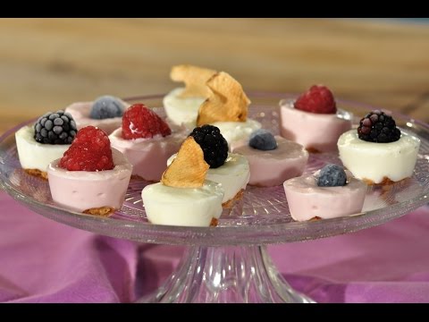 Mini Joghurt-Glacé - http://www.jeannettekocht.ch