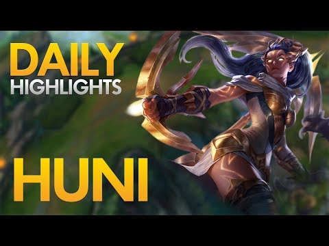 SKT T1 HUNI - Vayne Top Lane - Highlights