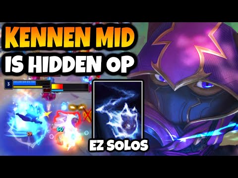 No one in High Elo plays Kennen Mid. But I will because he's insane