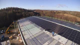 solar panel installation