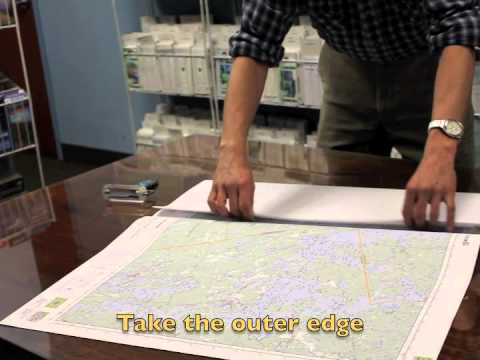 How to Fold a Topo Map
