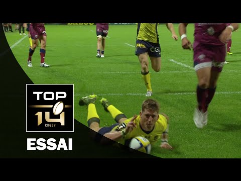 TOP 14 ‐ Essai 1 David STRETTLE (ASM) – Clermont-Bordeaux-Bègles – J5 – Saison 2016/2017
