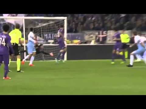 Lucas Biglia Fantastic Goal Lazio 1   0 Fiorentina 2015