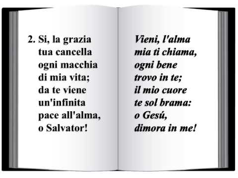 278 Vieni l'ama mia t'invoca - Innario Chiesa Cristiana Avventista del Settimo Giorno 2014