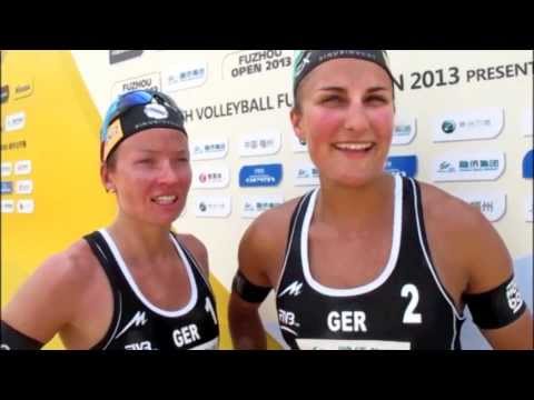 Fuzhou Open - Women - Katrin Holtwick and Ilka Semmler (GER) - Bronze Medal Match