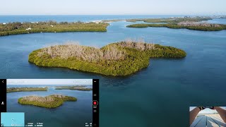 Mavic Mini explores uninhabited island