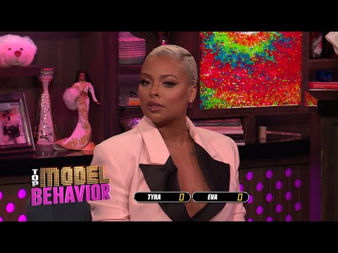 Does Tyra Banks or Eva Marcille Have a Better Smize? | WWHL