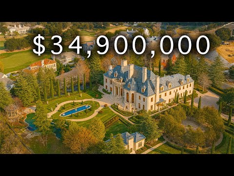 Touring the Most Expensive CASTLE Mansion For Sale in California!