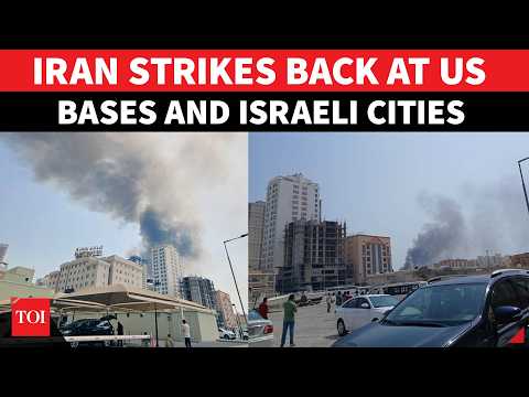 Iran Unleashes Missiles On American Bases In Mideast From Bahrain To Qatar; Israel Under Attack