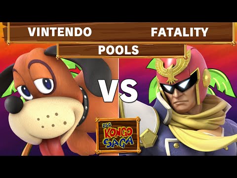 Kongo Saga - BTH | Vintendo (Duck Hunt) Vs Fatality (Captain Falcon) Winners Pools - Smash Ultimate