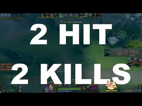 2 HIT = 2 KILLS with MIRACLE SVEN | DOTA 2 PRO GAMEPLAY
