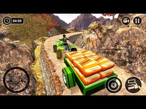 ATV Quad Bike Rider 2018 Uphill Cargo Transporter (by Tech 3D Games Studios) Android Gameplay [HD]